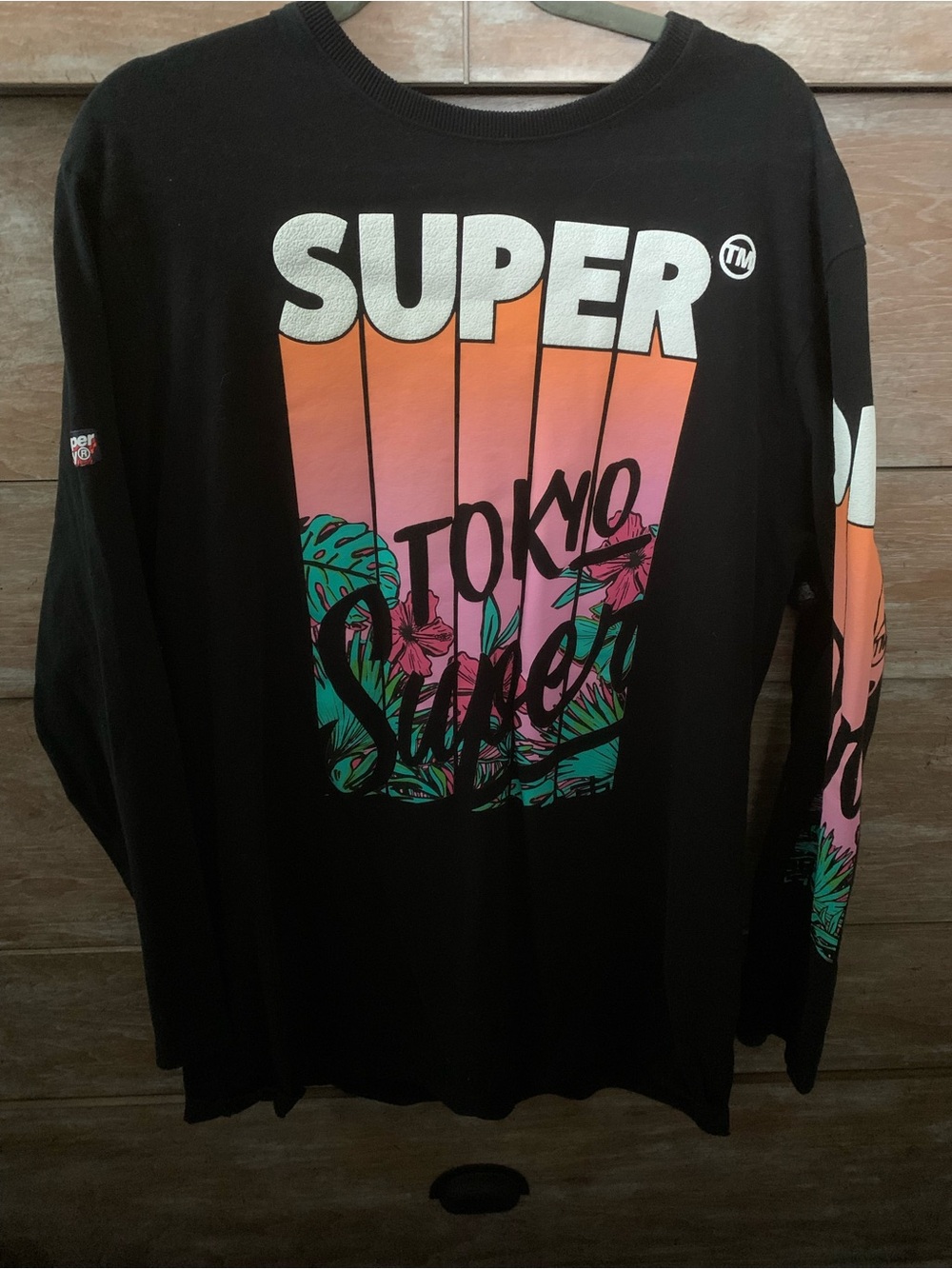 SuperDry Tokyo Super long sleeve tee shirt